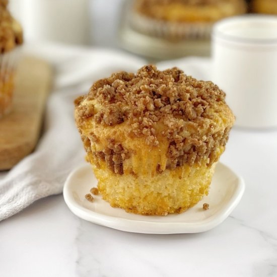 Cinnamon Streusel Muffins