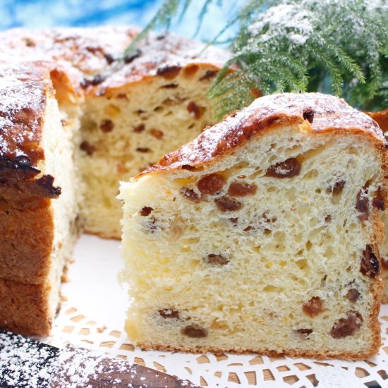 Traditional Italian Panettone