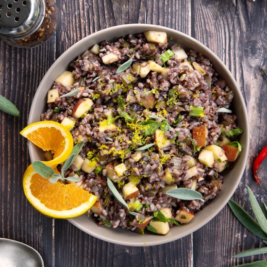 Sweet & Spicy Wild Rice Stuffing