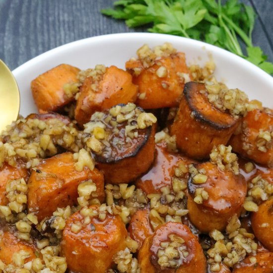 Maple Fondant Sweet Potatoes