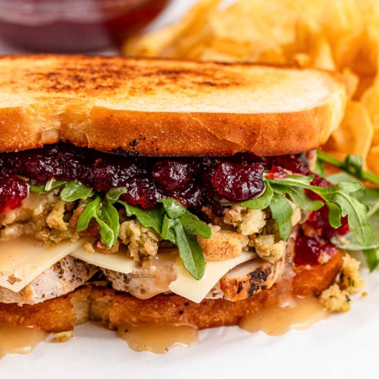 Ultimate Thanksgiving Sandwich