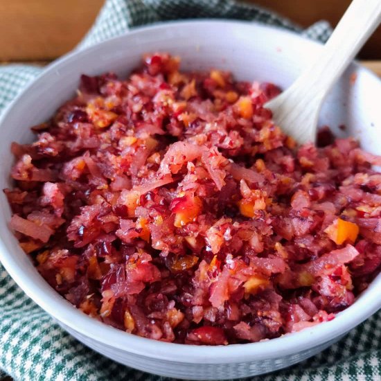 Quick & Easy Cranberry Relish