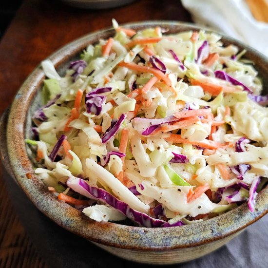 Best Old-Fashioned Creamy Coleslaw