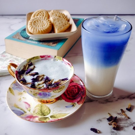 Enchanting Easy Blue Latte Recipe