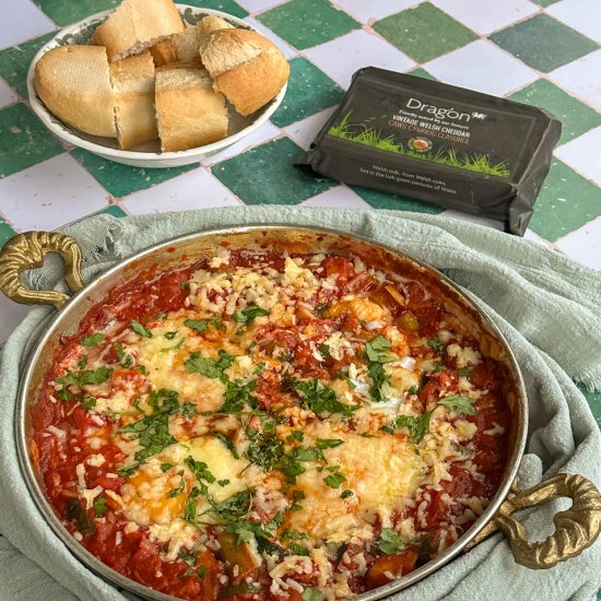 Easy Cheesy Shakshuka