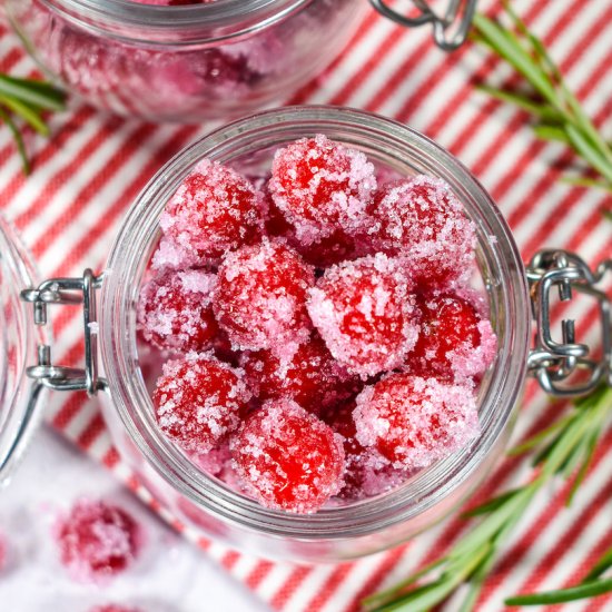 Sugared Cranberries