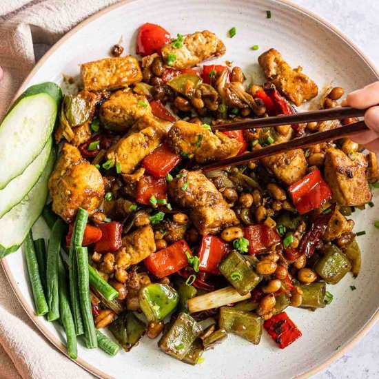 Kung Pao Pork Stir-Fry