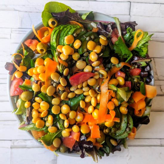 Lupini Bean and Caper Salad