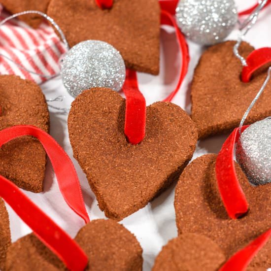 Applesauce and Cinnamon Ornaments