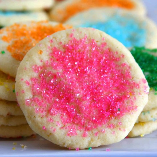 The Best Eggless Sugar Cookies