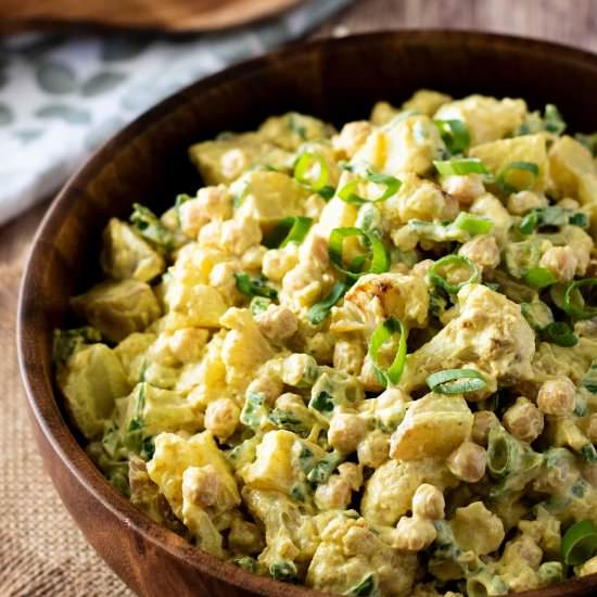 Curry Cauliflower Potato Salad