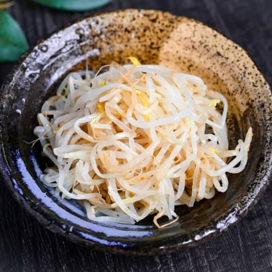 Seasoned Beansprouts For Ramen