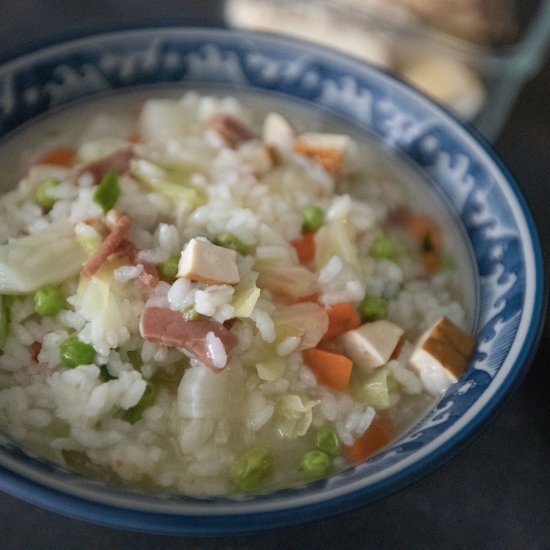 Savory Jinhua ham congee