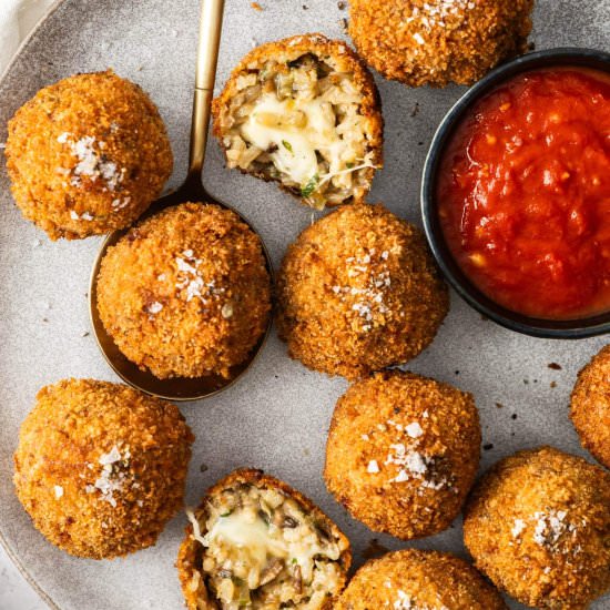 Mushroom Arancini