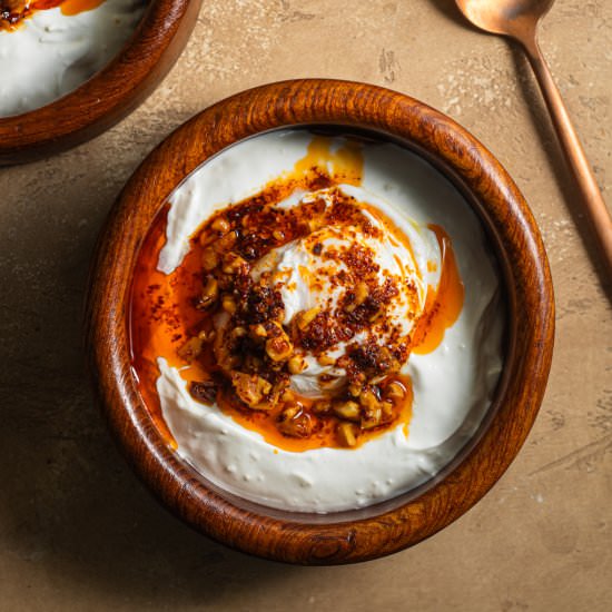 Cilbir (Turkish Poached Eggs)