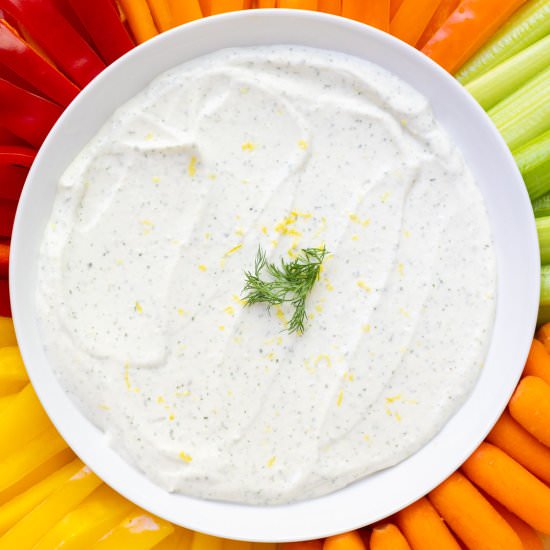 Cottage Cheese Ranch Dip