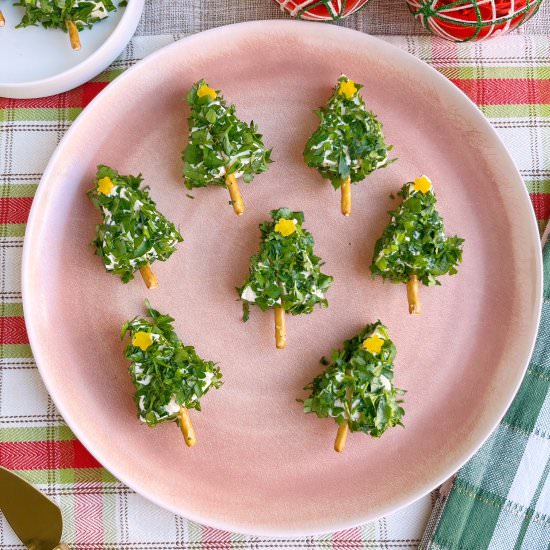 Christmas Cheese Trees