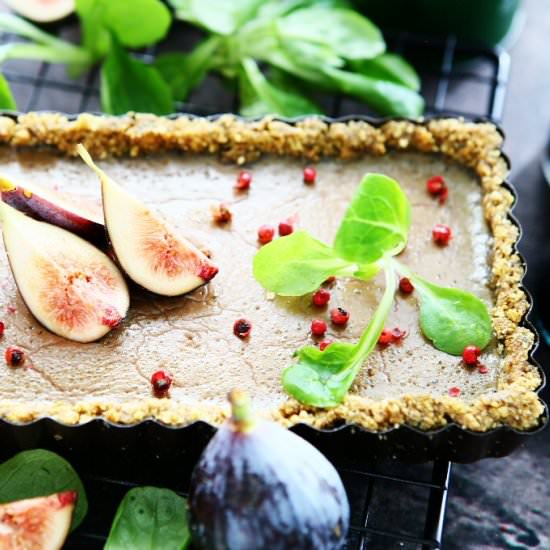 Silky Chicken Liver Parfait Tart