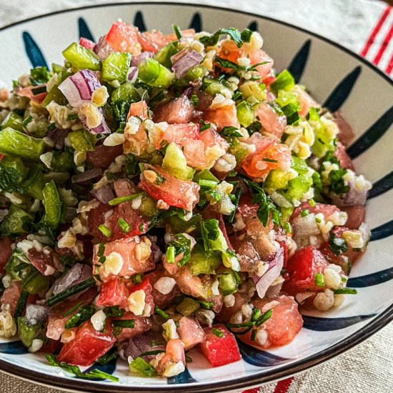 Middle Eastern Bulgur Salad