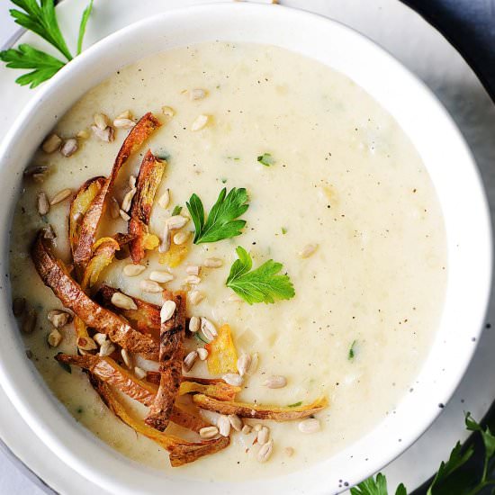 Baked Potato Soup (Dairy Free)