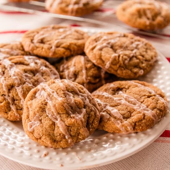 Iced Ginger Cookies