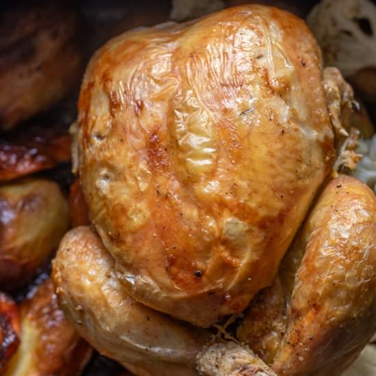 Whole Chicken in Air Fryer