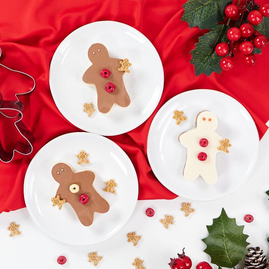 Gingerbread Cookie Finger Jello