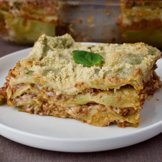 Vegan Lasagna Bolognese