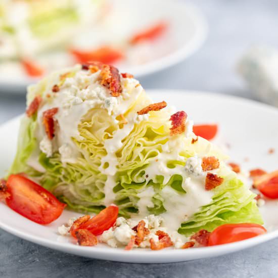 Blue Cheese Wedge Salad