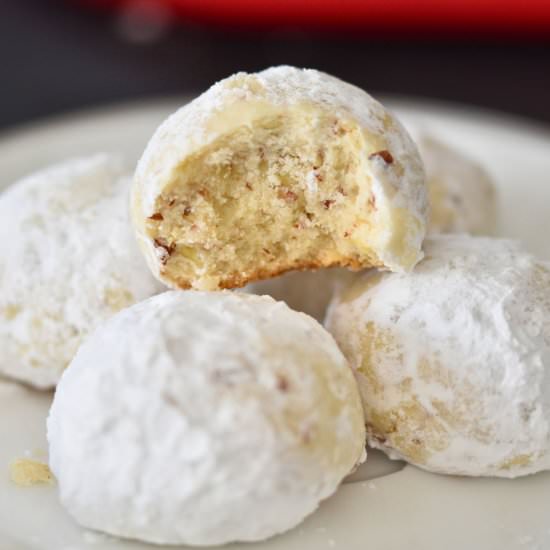 Almond Snowball Cookies