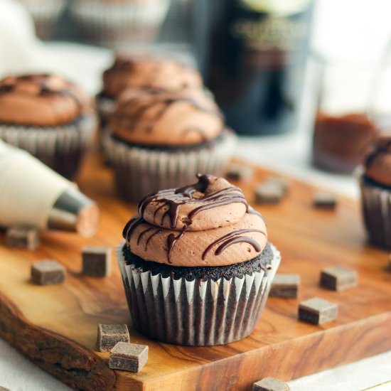 Baileys Chocolate Cupcakes