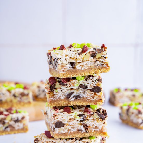 Vegan Magic Cookie Bars