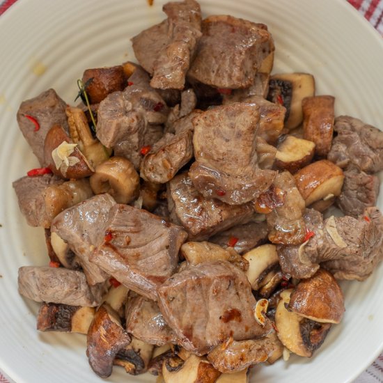 Air Fryer Steak Bites