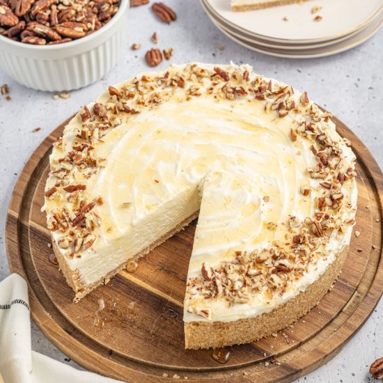 No-Bake Honey Cheesecake