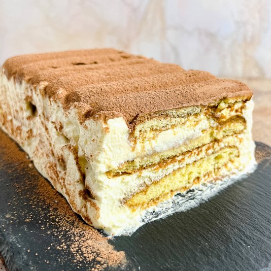 No-Bake Tiramisu Loaf