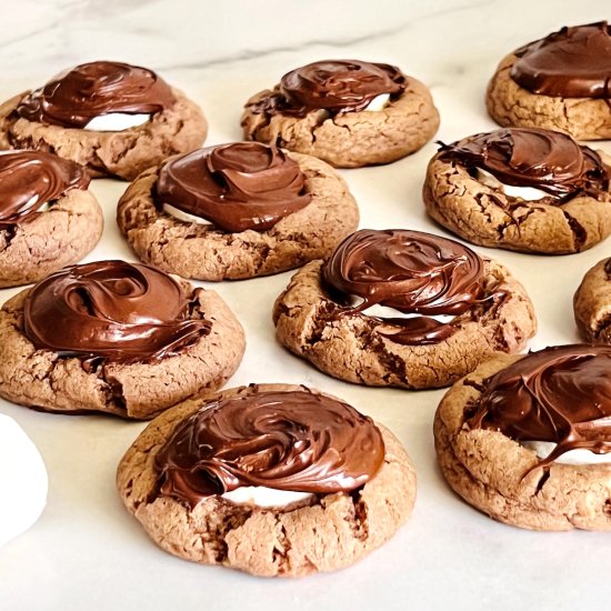 Hot Chocolate Cookies