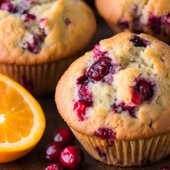 Cranberry Orange Muffins