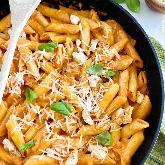 Penne alla Vodka with Chicken