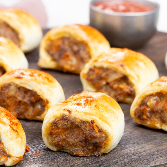 Spanish Style Sausage Rolls