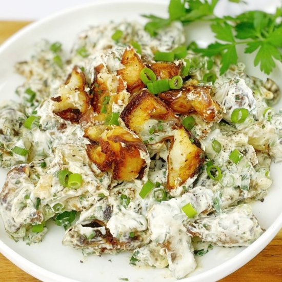 Smashed Potato Salad