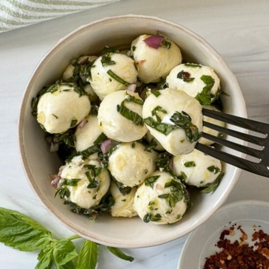 Marinated Mozzarella Balls