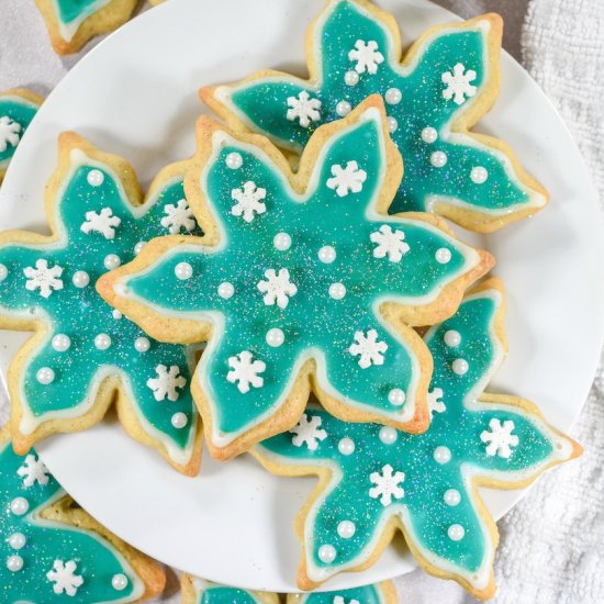 Snowflake Sugar Cookies