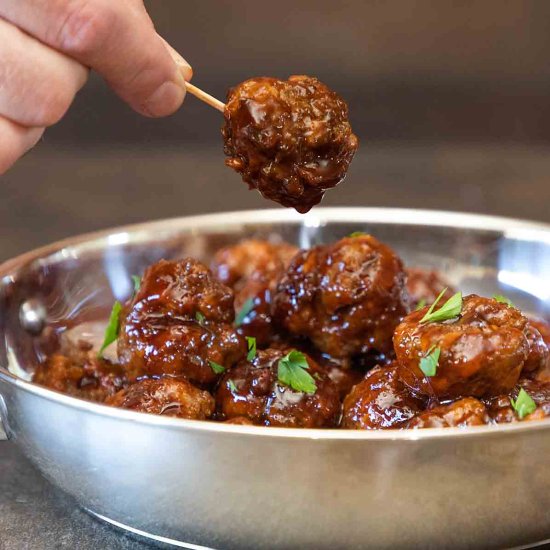 Honey BBQ Meatballs