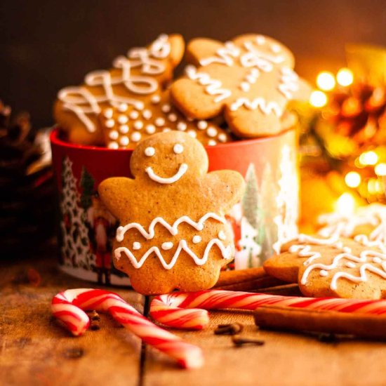 Gingerbread Cookies Without Molasse