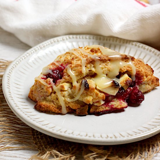 Cranberry Orange Scones