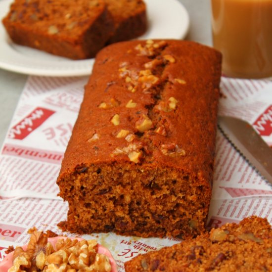 Date and Walnut Cake