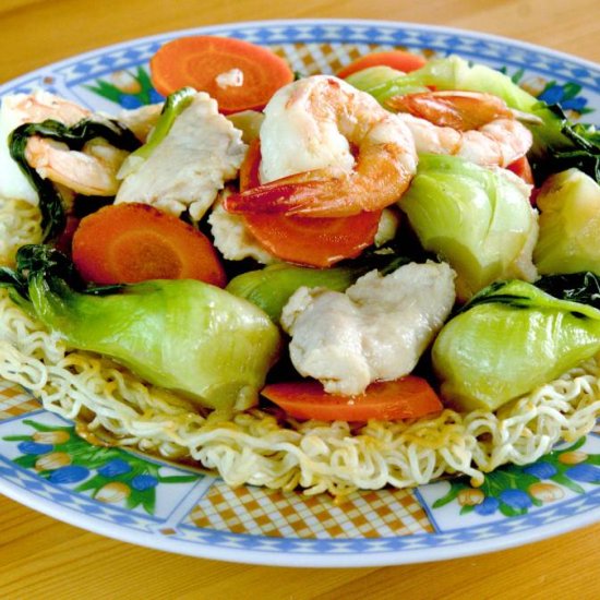 Hong Kong Pan-fried Noodles