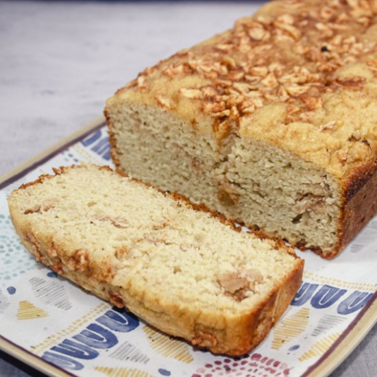 Low Carb Apple Fritter Bread