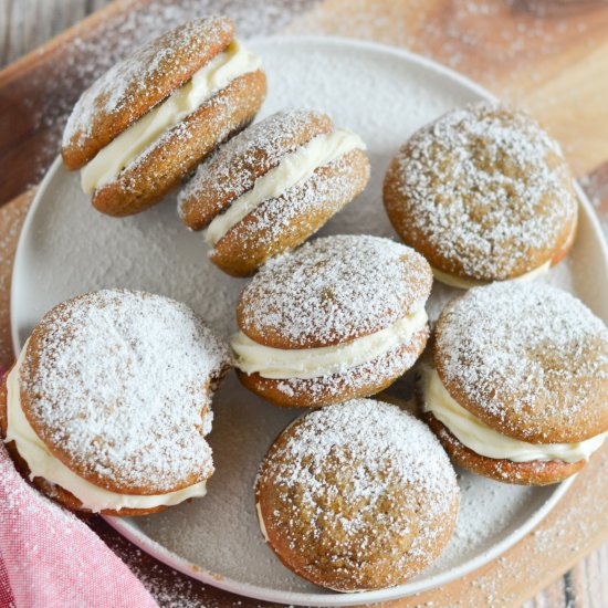 Gingerbread Whoopie Pies