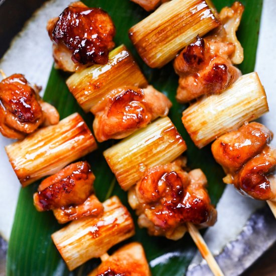 Easy Frying Pan Yakitori